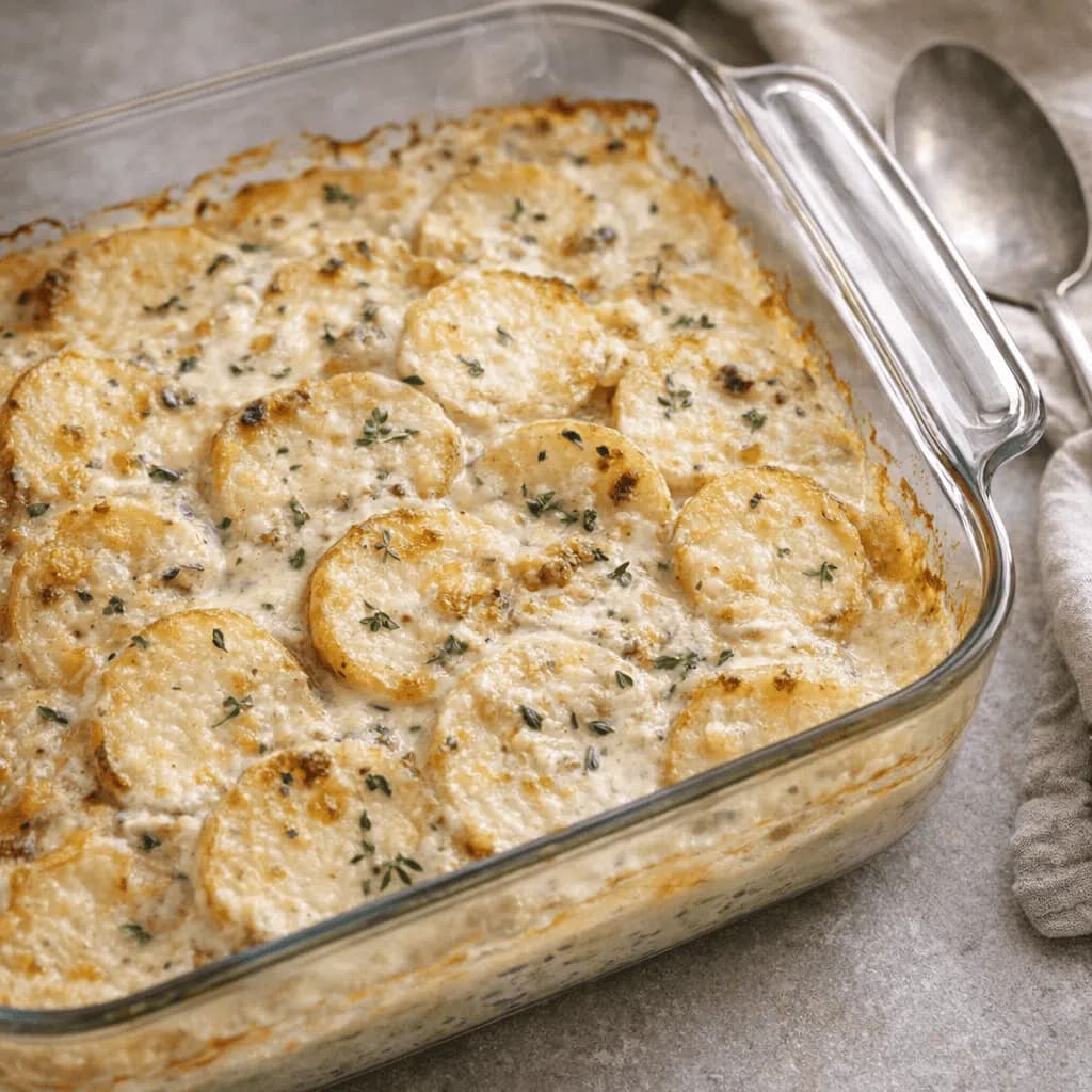 Titelbild für Crockpot Scalloped Potatoes