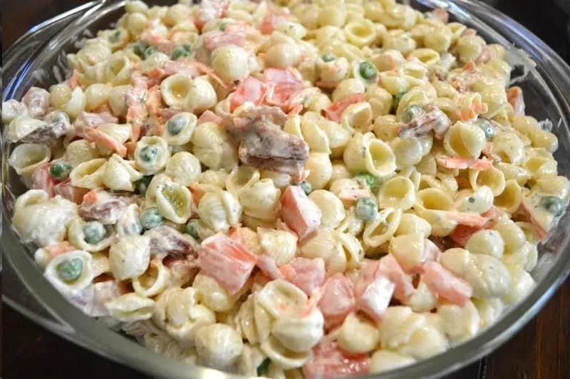 Titelbild für Homemade Bacon Ranch Pasta Salad