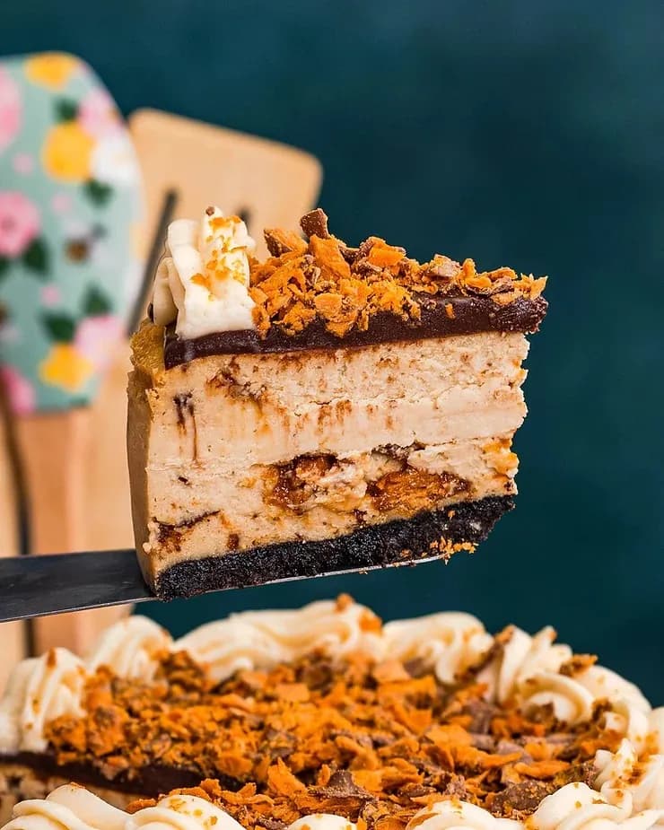 Titelbild für Butterfinger Cheesecake
