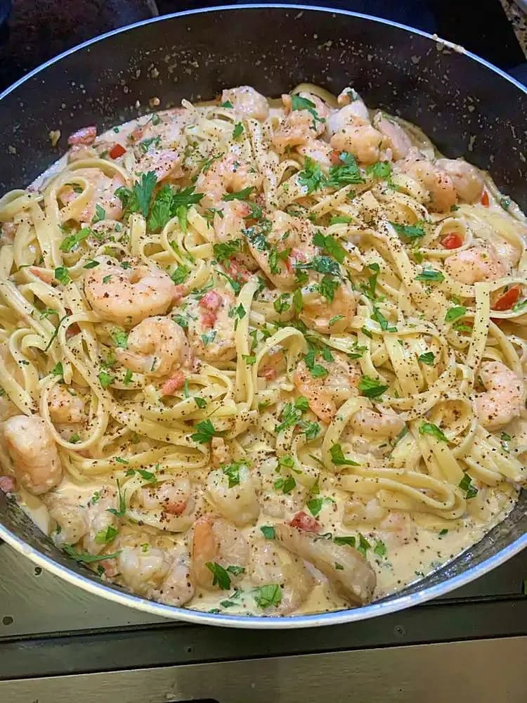 Titelbild für How to make Creamy Cajun Shrimp Pasta