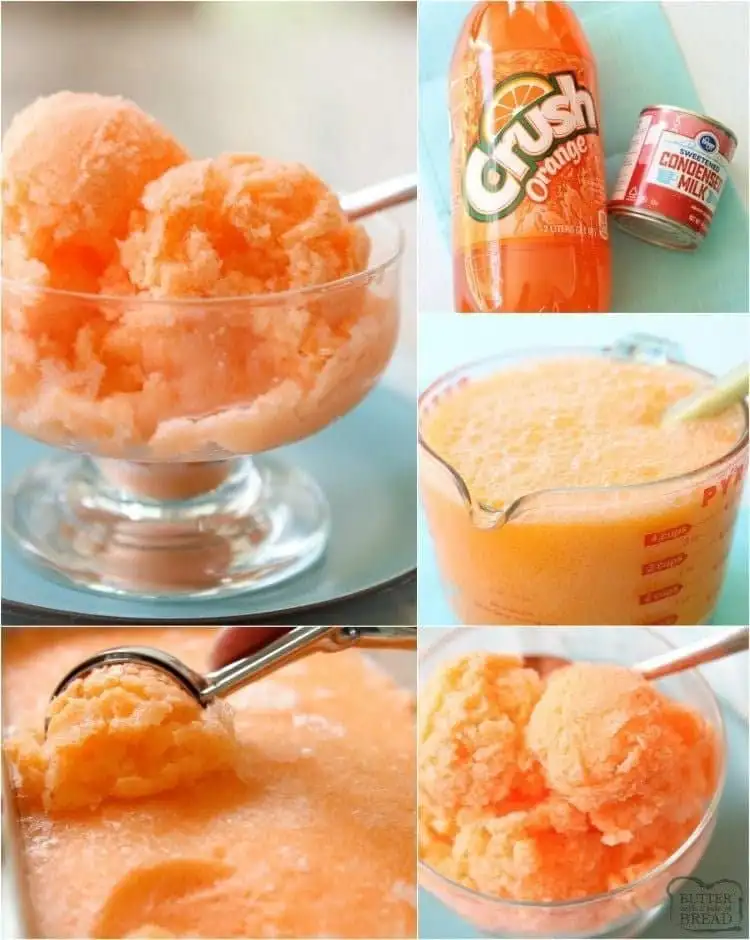 Titelbild für 2-INGREDIENT ORANGE SHERBET
