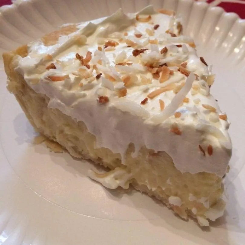 Titelbild für Old Fashioned Coconut Cream Pie