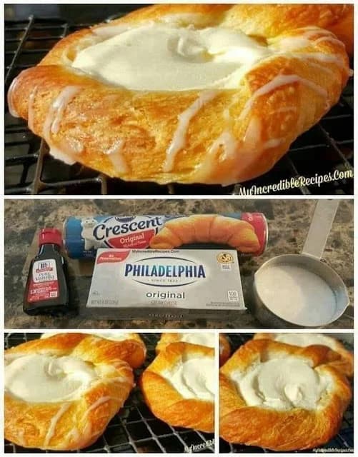 Titelbild für Crescent cheese danish