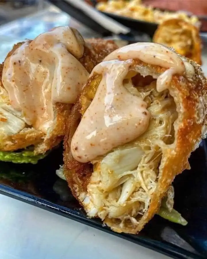 Titelbild für Crab Cake Egg Rolls