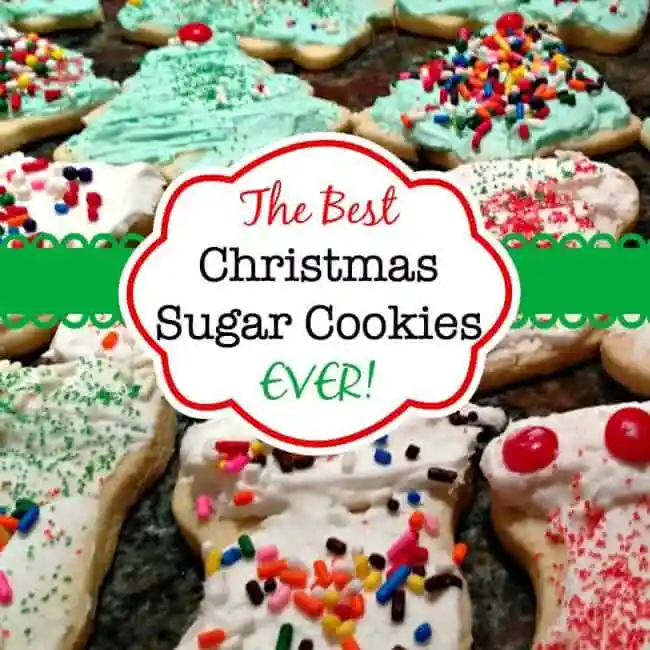 Titelbild fΓΌr CHRISTMAS SUGAR COOKIES